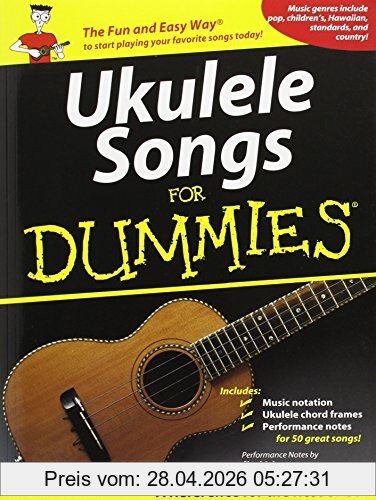 Various Ukulele Songs For Dummies Uke Bk