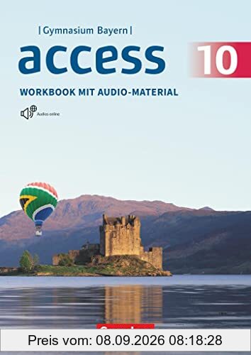 Access - Bayern 2017 - 10. Jahrgangsstufe: Workbook mit Audios online