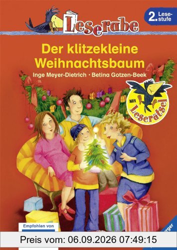 Leserabe - 2. Lesestufe: Der klitzekleine Weihnachtsbaum