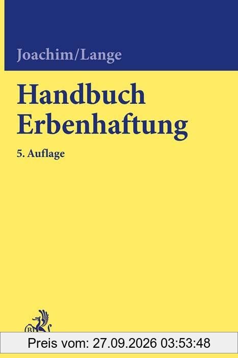 Handbuch Erbenhaftung