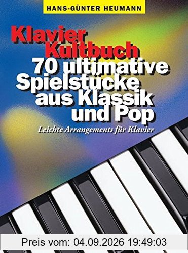 Klavier Kultbuch: Sammelband, Klavierpartitur für Klavier