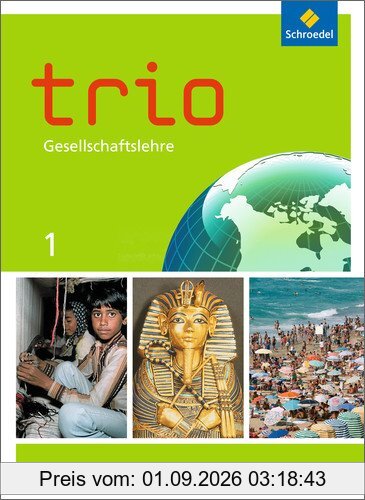 Trio Gesellschaftslehre - Ausgabe 2014 für Hessen: Schülerband 1