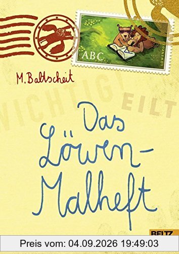 Das Löwen-Malheft