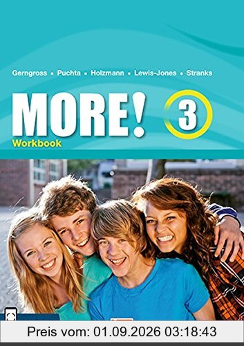 MORE! 3 Workbook General Course mit E-Book+: SbNr 190837 (Helbling Languages)