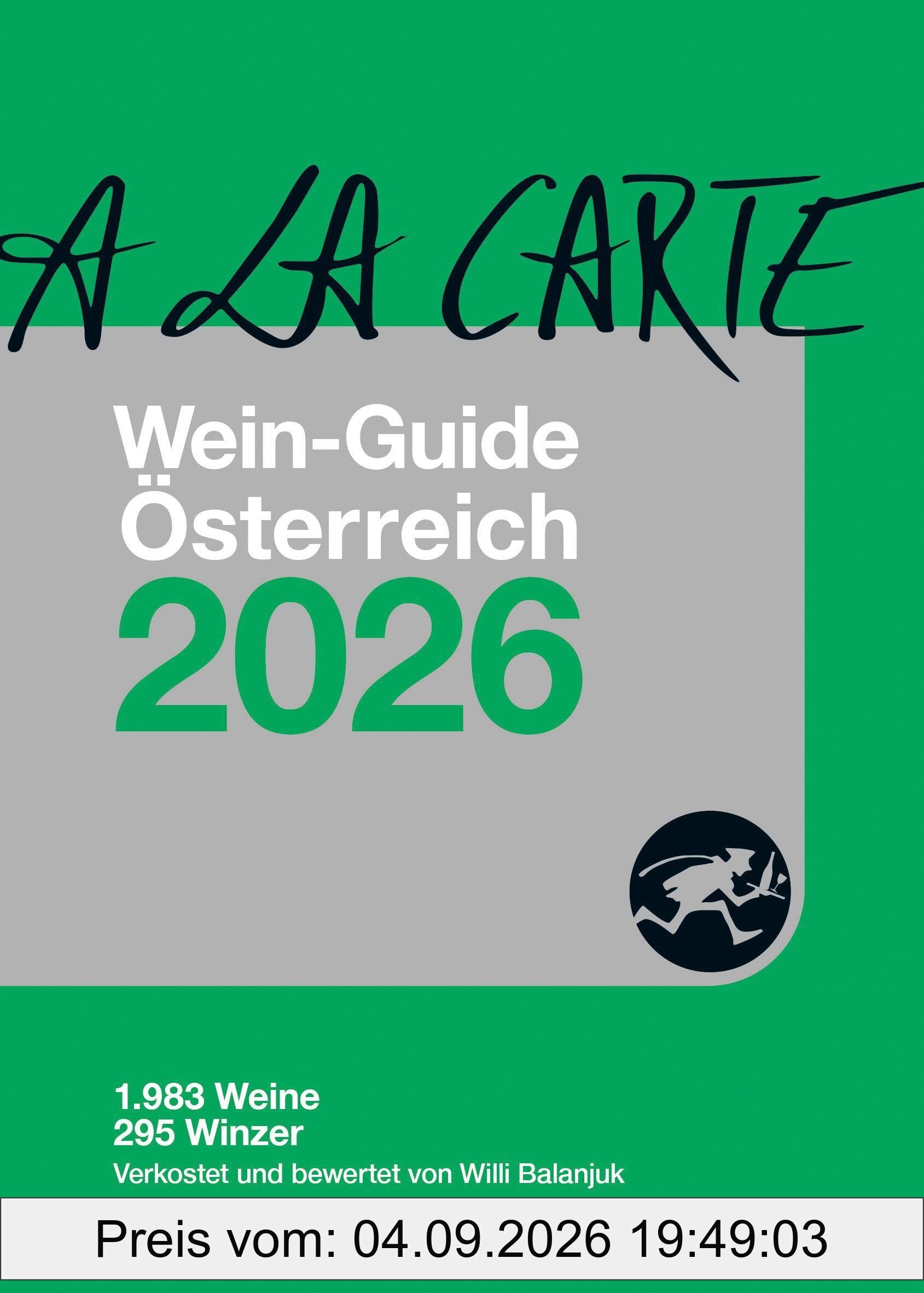 A la Carte Wein-Guide 2026