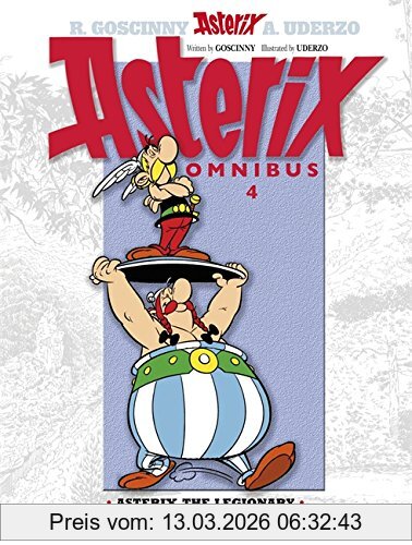 René Goscinny Omnibus 4, Asterix The Legionary, Asterix And The Chieftain's Shield, Asterix At The Olympic Games