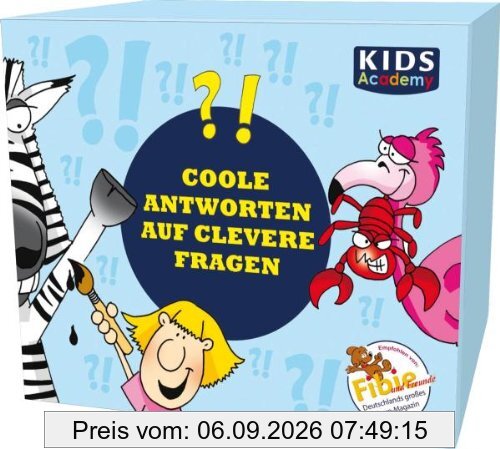 CD WISSEN Junior - KIDS Academy - die Box. 30 coole Antworten auf clevere Fragen, 5 CDs