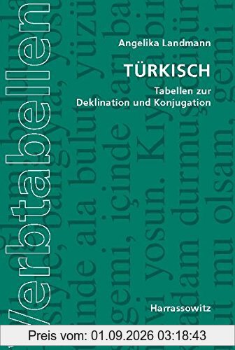Türkisch: Tabellen zur Deklination und Konjugation