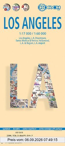 Los Angeles 1 : 17 000 / 1 : 60 000