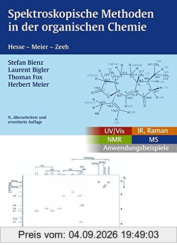 Spektroskopische Methoden in der organischen Chemie
