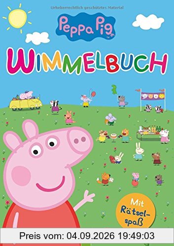 Peppa Pig Wimmelbuch: Mit Rätselspaß
