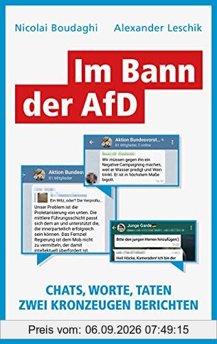 Im Bann der AfD: Chats, Worte, Taten – Zwei Kronzeugen berichten