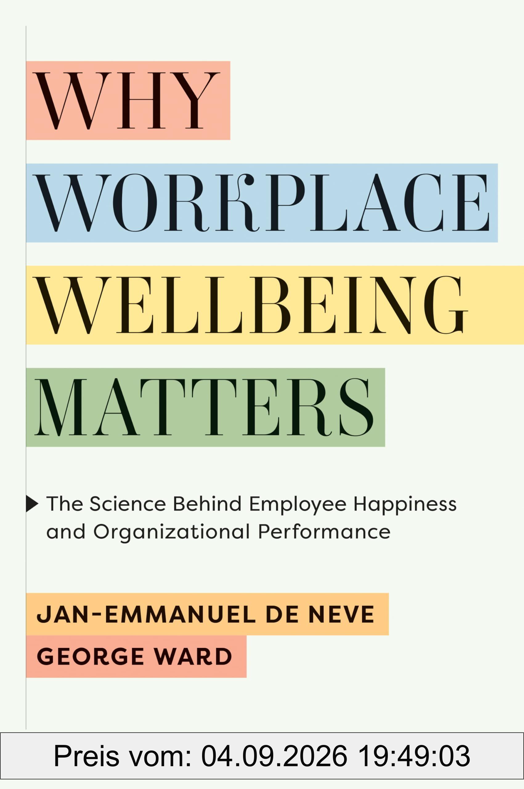 Why Workplace Wellbeing Matters