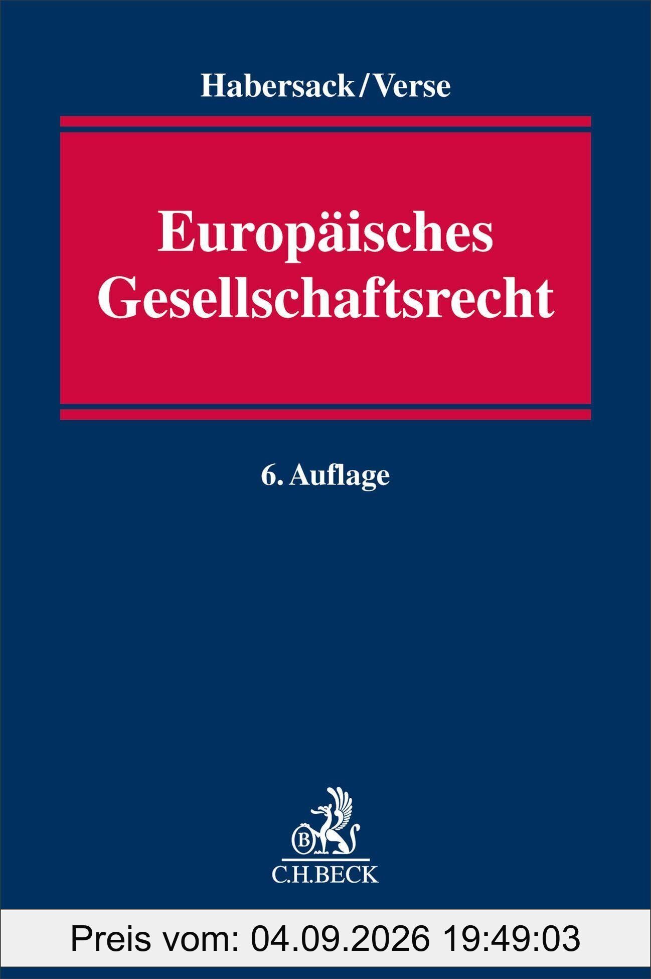 Europäisches Gesellschaftsrecht