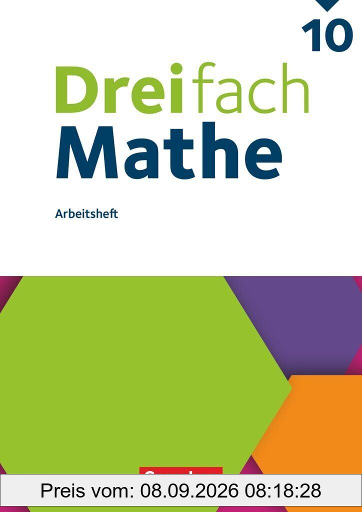 Dreifach Mathe 10. Schuljahr - Ausgabe 2021 - Arbeitsheft mit Medien und Lösungen