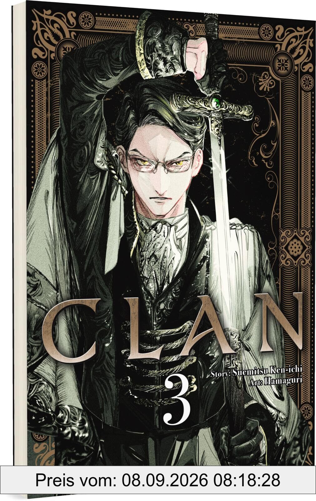 CLAN 3: Dunkle Mangafantasy über Vampire, Unsterblichkeit und düstere Geheimnisse