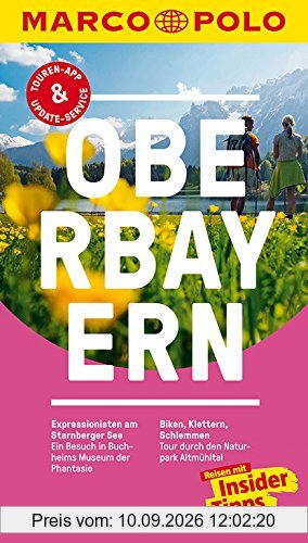 MARCO POLO Reiseführer Oberbayern: Reisen mit Insider-Tipps. Inklusive kostenloser Touren-App & Update-Service