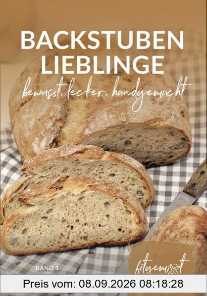 Fitgemixt „Backstubenlieblinge“ Brotbackbuch – 35 ofenfrische Rezepte mit dem Thermomix® | vegan, glutenfrei, Low Carb & ohne Zucker | Kochbuch passend für Thermomix® TM5, TM6, TM7 & mehr*