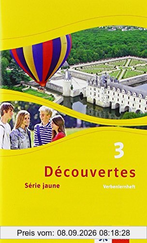 Découvertes / Verbenlernheft: Série jaune (ab Klasse 6)