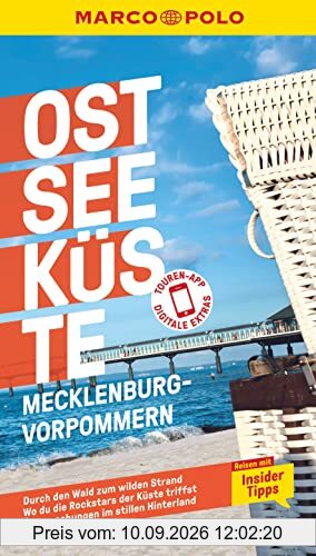 MARCO POLO Reiseführer Ostseeküste, Mecklenburg-Vorpommern: Reisen mit Insider-Tipps. Inkl. kostenloser Touren-App