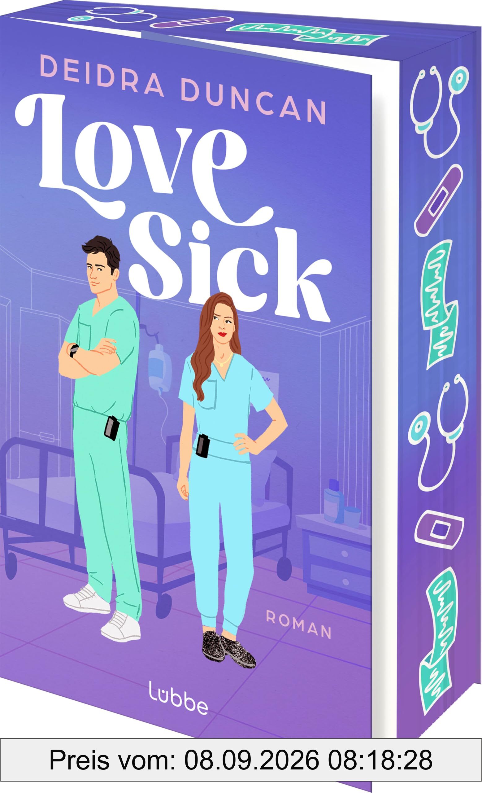 Love Sick: Roman | Enemies-to-Lovers trifft 'Grey's Anatomy' | Limitierter Farbschnitt exklusiv in der 1. Auflage