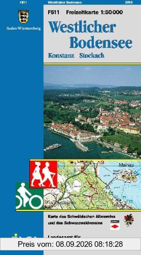 Westlicher Bodensee: Konstanz Stockach: Konstanz - Stoackach. Mit Wander-, Radwegen und touristischer Infrastruktur