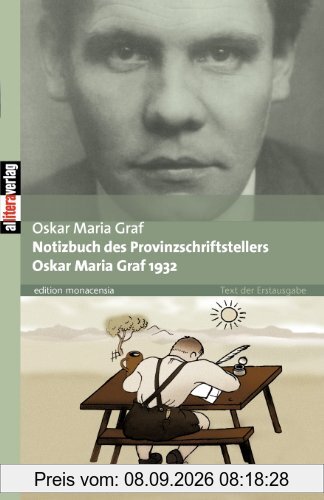 Notizbuch des Provinzschriftstellers Oskar Maria Graf 1932
