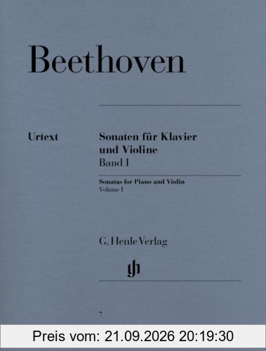 Sonaten für Klavier und Violine, Band I