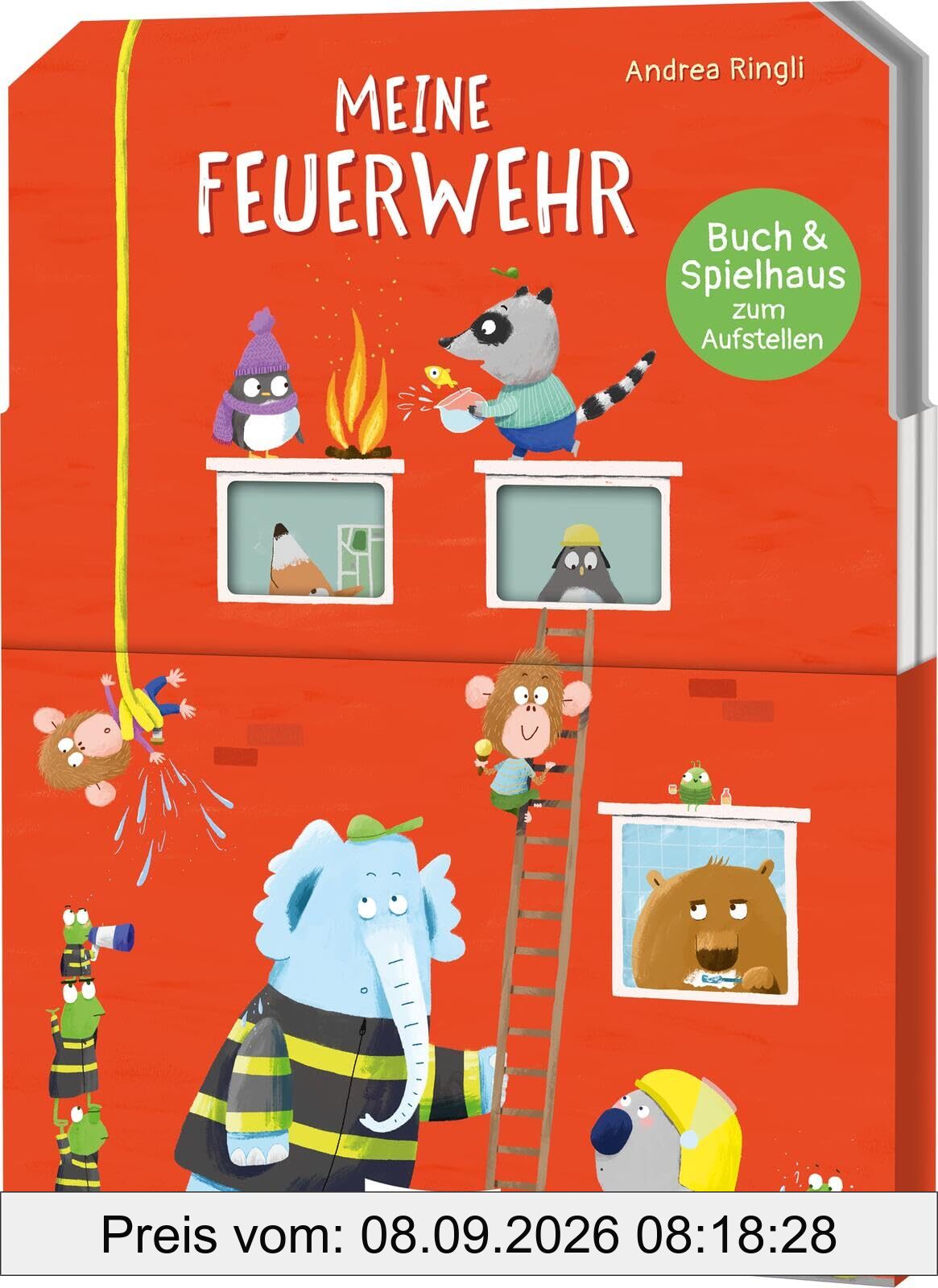 Buch & Spielhaus zum Aufstellen: Meine Feuerwehr: Buch zum Aufstellen, Entdecken und Spielen