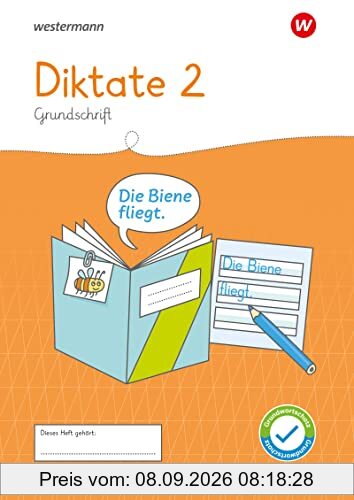 Westermann Unterrichtsmaterialien Grundschule: Diktate Heft 2 GS: Grundschrift (Westermann Unterrichtsmaterialien Grundschule: Für das Fach Deutsch)