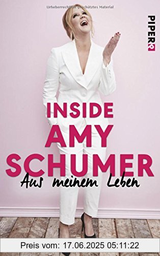 Binding : Broschiert, Label : Piper Paperback, Publisher : Piper Paperback, medium : Broschiert, numberOfPages : 336, publicationDate : 2016-09-01, authors : Amy Schumer, translators : Wibke Kuhn, languages : german, ISBN : 3492060595