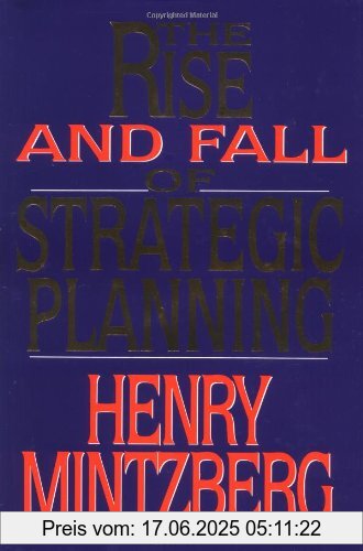 Binding : Gebundene Ausgabe, Label : Free Press, Publisher : Free Press, NumberOfItems : 1, medium : Gebundene Ausgabe, numberOfPages : 458, publicationDate : 1994-01-31, releaseDate : 1994-01-31, authors : Henry Mintzberg, languages : english, ISBN : 0029216052