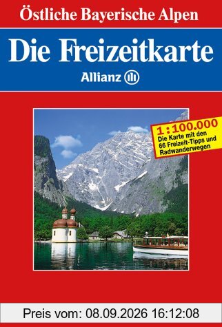 Die Freizeitkarte Allianz, Bl.37, Östliche Bayerische Alpen