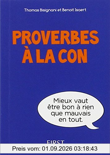 Proverbes à la con