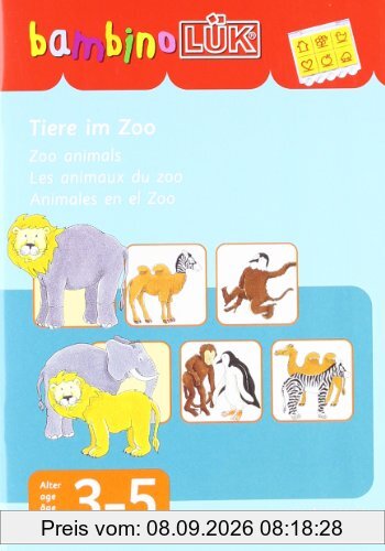 LÜK. Bambino. Tiere im Zoo.