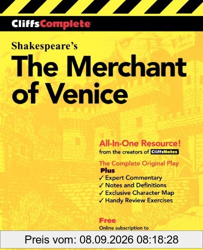 Shakespeare's The merchant of Venice (CliffsComplete)