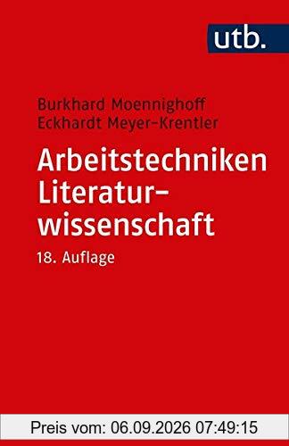 Arbeitstechniken Literaturwissenschaft