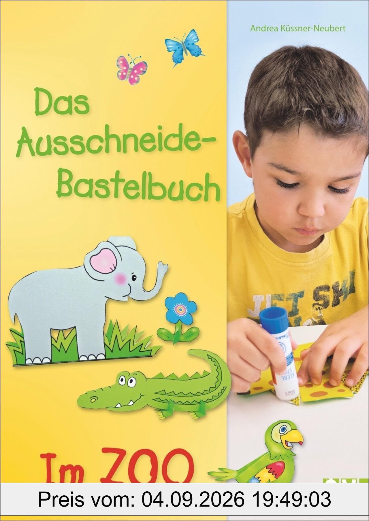 Das Ausschneide-Bastelbuch - Im Zoo