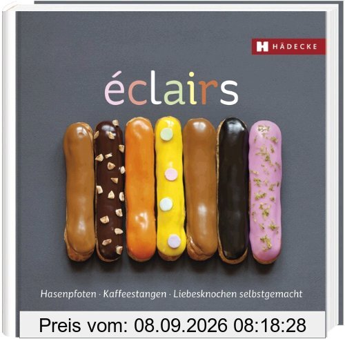 Éclairs: Hasenpfoten - Kaffeestangen - Liebesknochen selbstgemacht