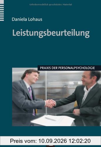 Leistungsbeurteilung: Praxis der Personalpsychologie