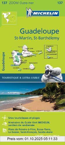 Guadeloupe - Zoom Map 137 (Michelin Zoom Map, Band 137)