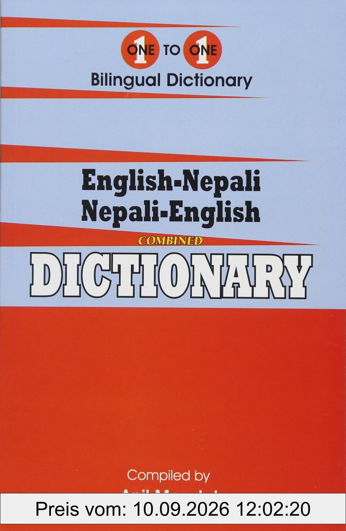 One-to-one dictionary: English-Nepali & Nepali-English dictionary
