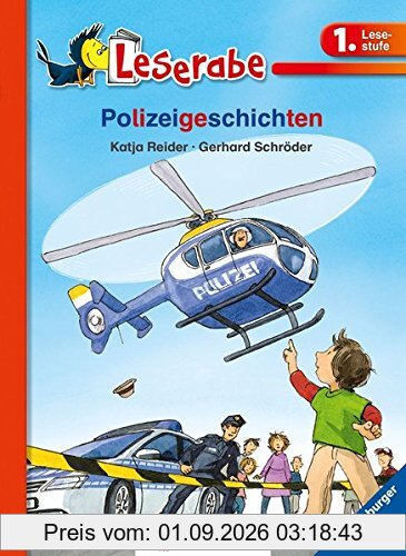 Leserabe – Polizeigeschichten: Band 35, Lesestufe 1