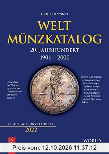 Weltmünzkatalog 20. Jahrhundert: 1901-2000