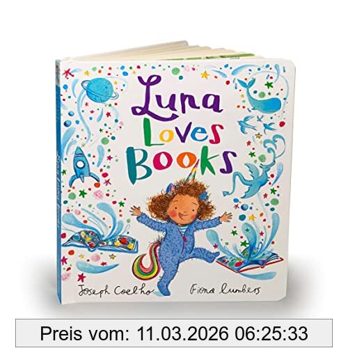 Joseph Coelho Luna Loves Books