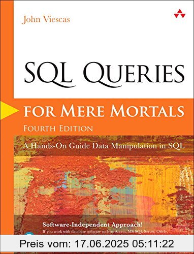 Binding : Taschenbuch, Edition : 4, Label : Pearson Professional, Publisher : Pearson Professional, medium : Taschenbuch, numberOfPages : 960, publicationDate : 2018-02-09, authors : Viescas, John L., ISBN : 0134858336