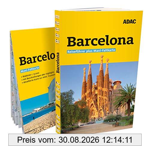 ADAC Reiseführer plus Barcelona: mit Maxi-Faltkarte zum Herausnehmen