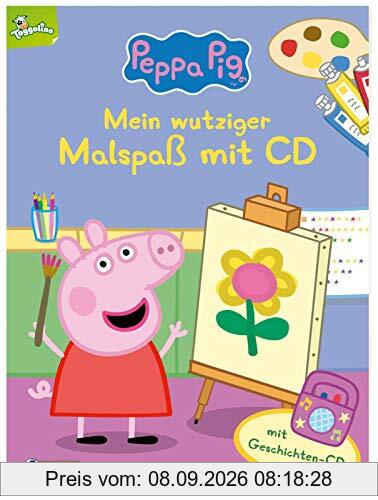 Peppa: Mein wutziger Malspaß mit CD: Mit Geschichten-CD (Peppa Pig)