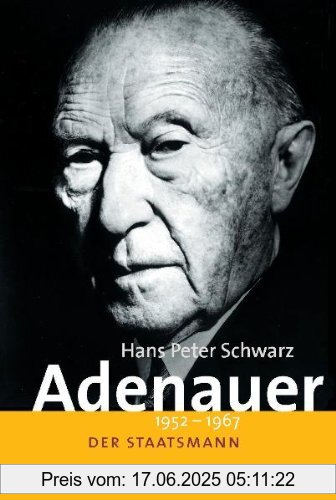 Binding : Gebundene Ausgabe, Label : Deutsche Verlags-Anstalt DVA, Publisher : Deutsche Verlags-Anstalt DVA, medium : Gebundene Ausgabe, numberOfPages : 1083, publicationDate : 1991-10-01, authors : Schwarz, Hans Peter, languages : german, ISBN : 3421066132