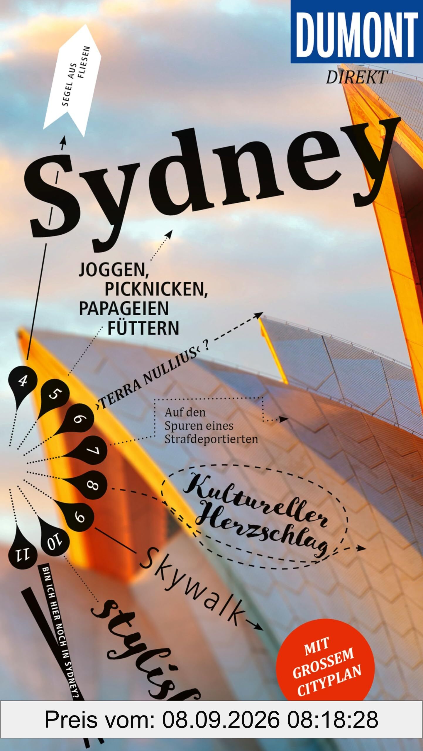 DuMont direkt Reiseführer Sydney: Mit großem Cityplan